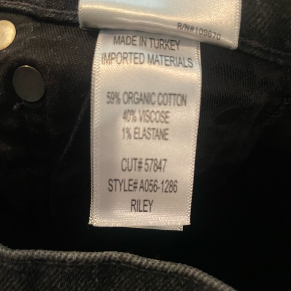 Agolde Riley Black Jeans - Picture 5 of 5